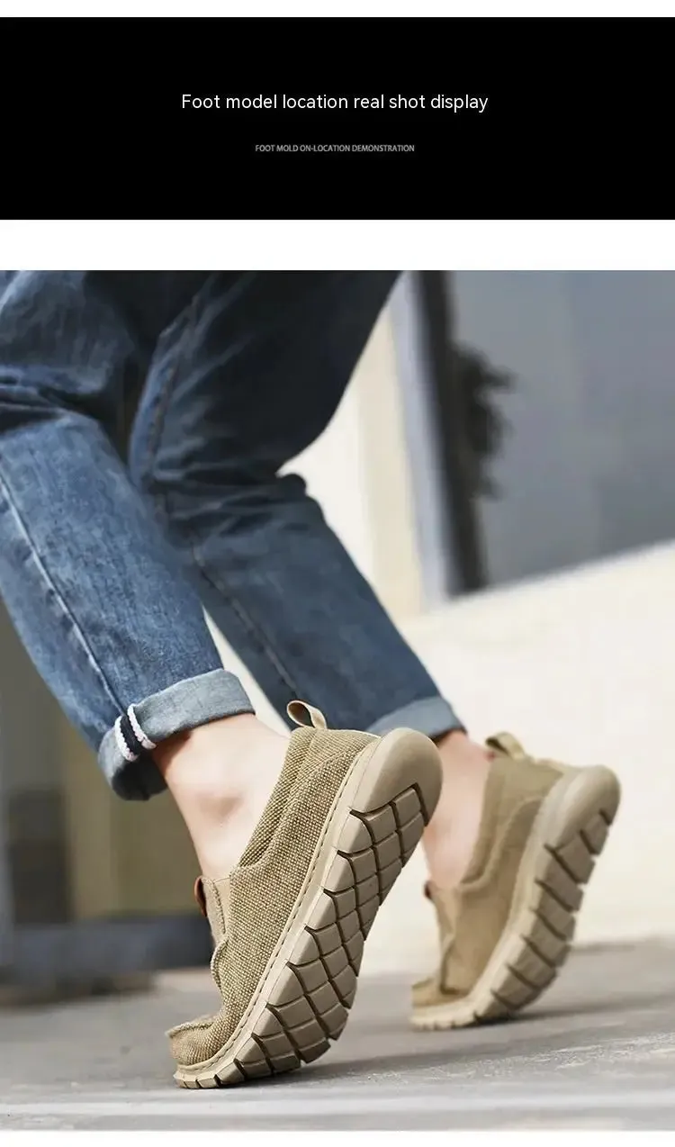 Men's Canvas Shoes Lightweight Casual