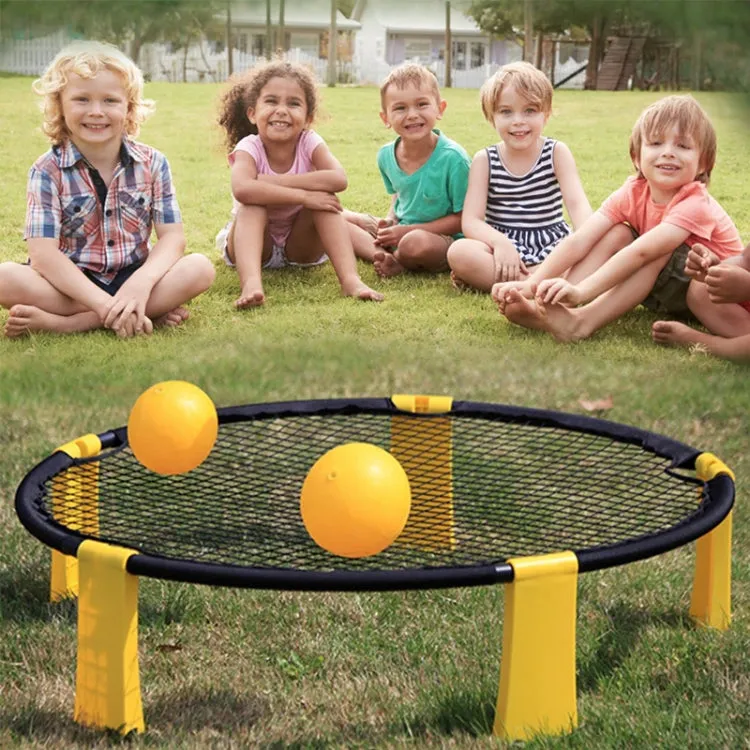 Metaball 6 in 1 Outdoor Mini Inflatable Volleyball   Volleyball Net   Pump Spike-ball Game Set