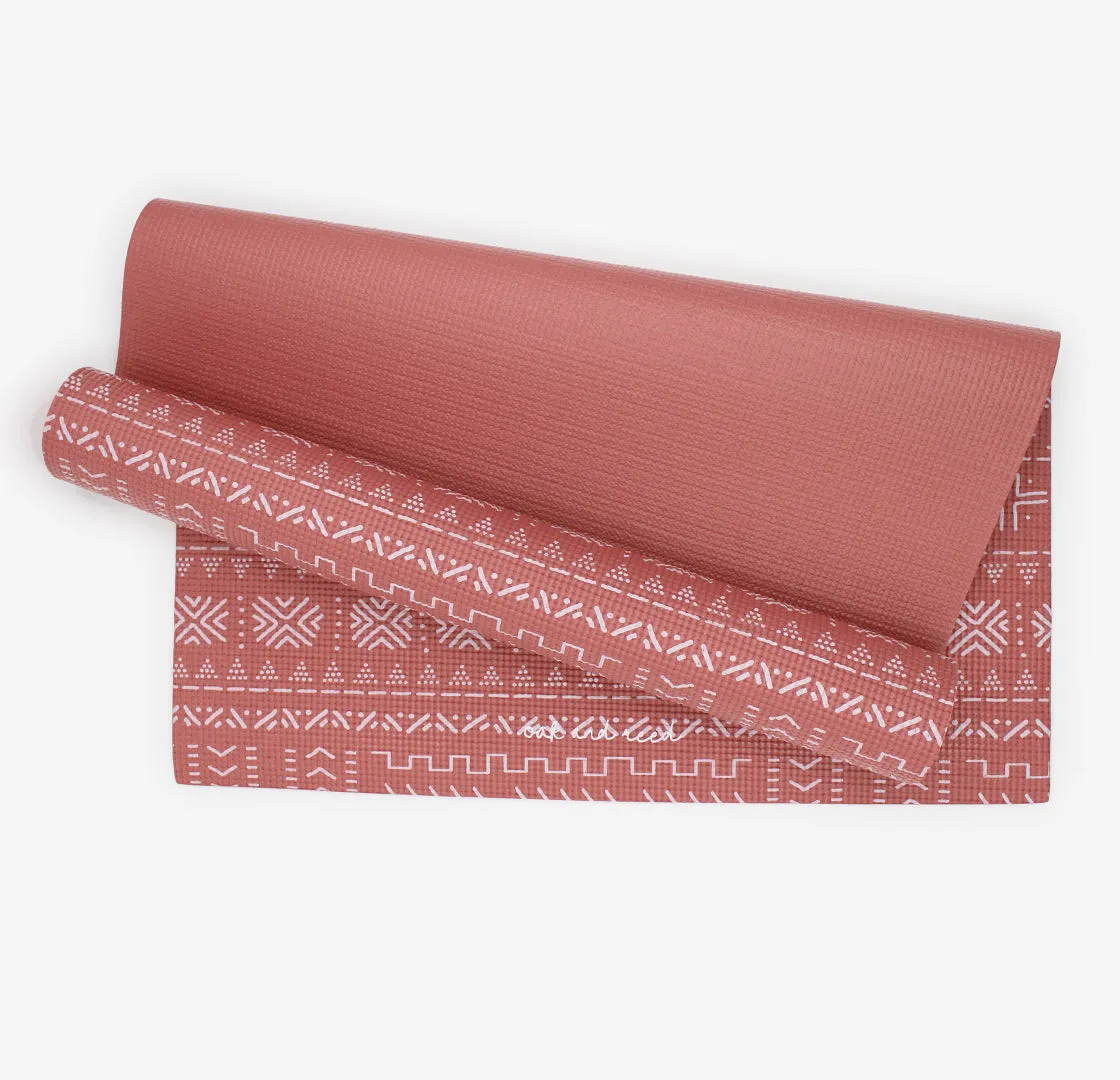 Mud Cloth Yoga Mat (4mm)