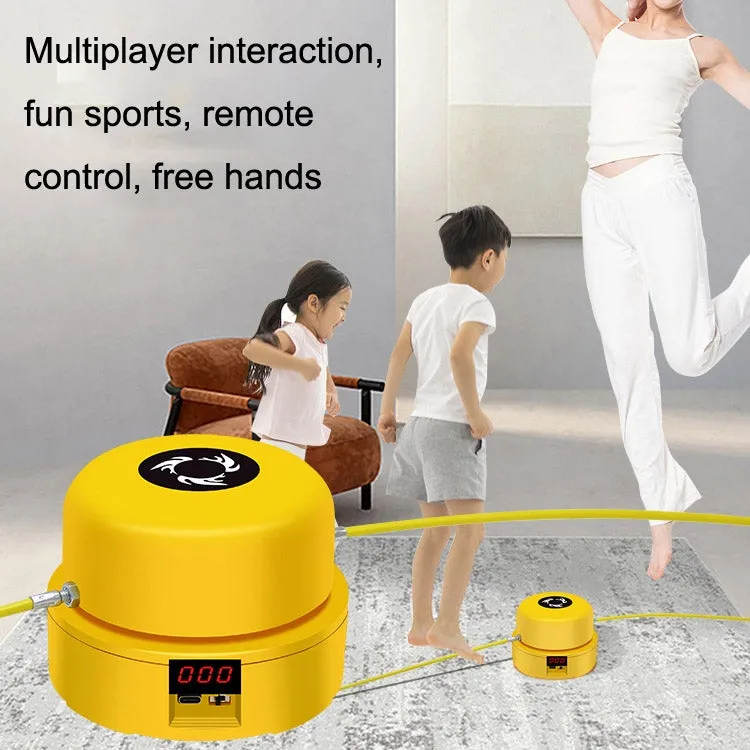 Multiplayer Fun Training Automatic Counting Intelligent Skipping Rope Machine(Blue)