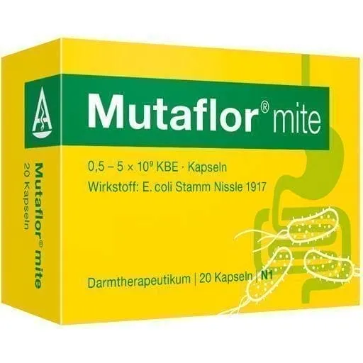 MUTAFLOR mite hard gastro-resistant capsules 20 pc