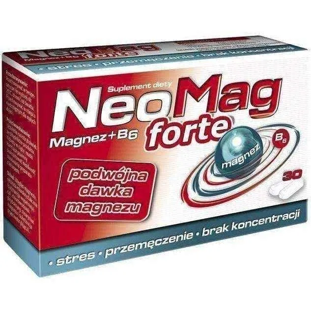 NEOMAG Forte x 50 tablets, magnesium ions, vitamin B6