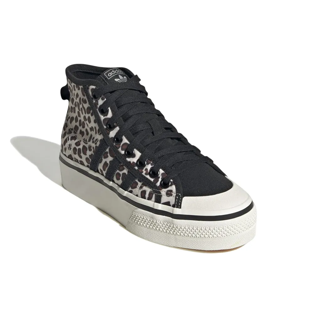 Nizza Leopard Print Platform Sneakers