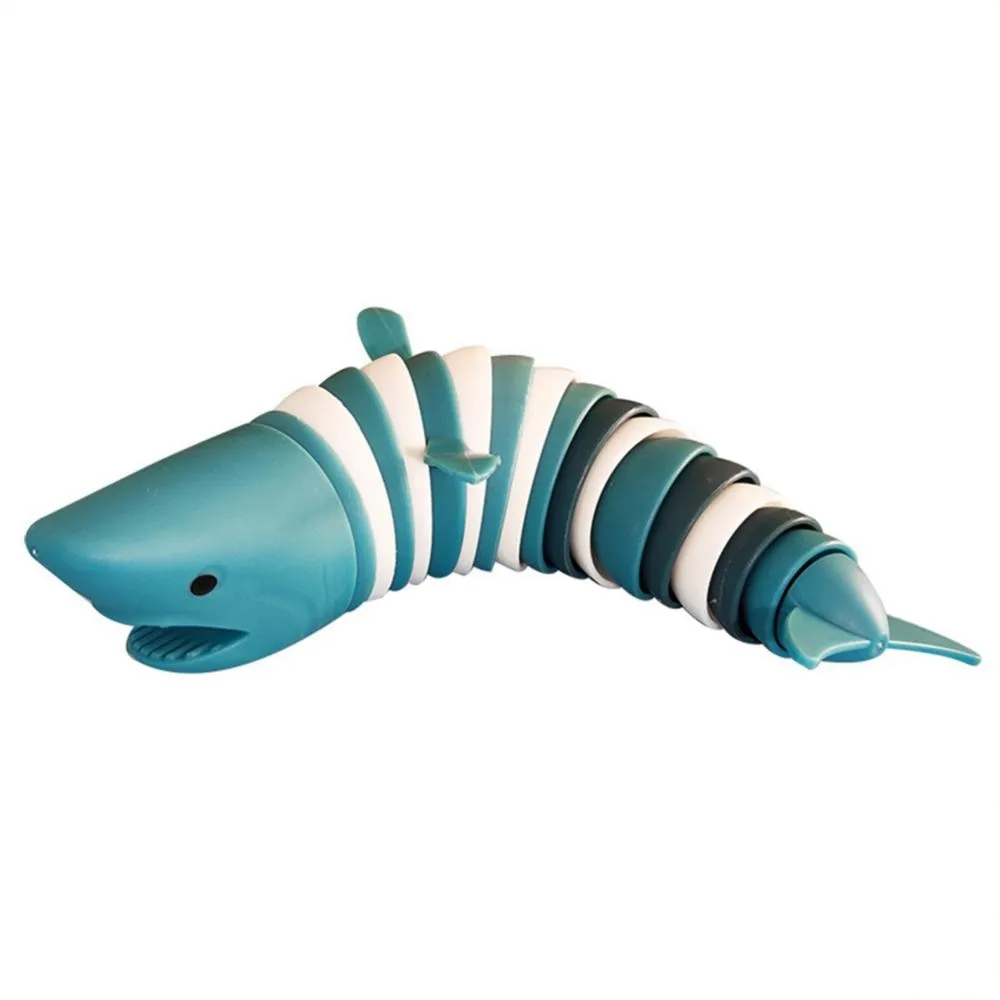 Ocean Shark Dolphin Decompression Fun Squeeze Toy Children's Educational Caterpillar Stress Relief Toy Adult Birthday Gift