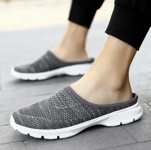 OCW Unisex Summer Casual Slip On Half Shoes Summer Casual Mesh Comfortable Shoes