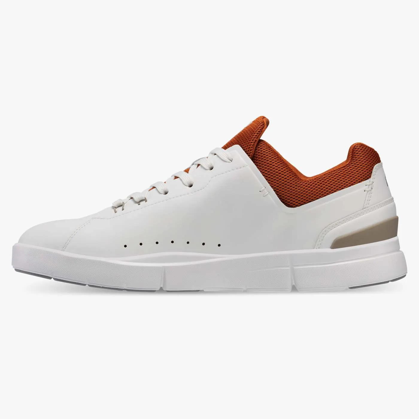 On Running Men's The Roger Advantage Shoes - White / Rust