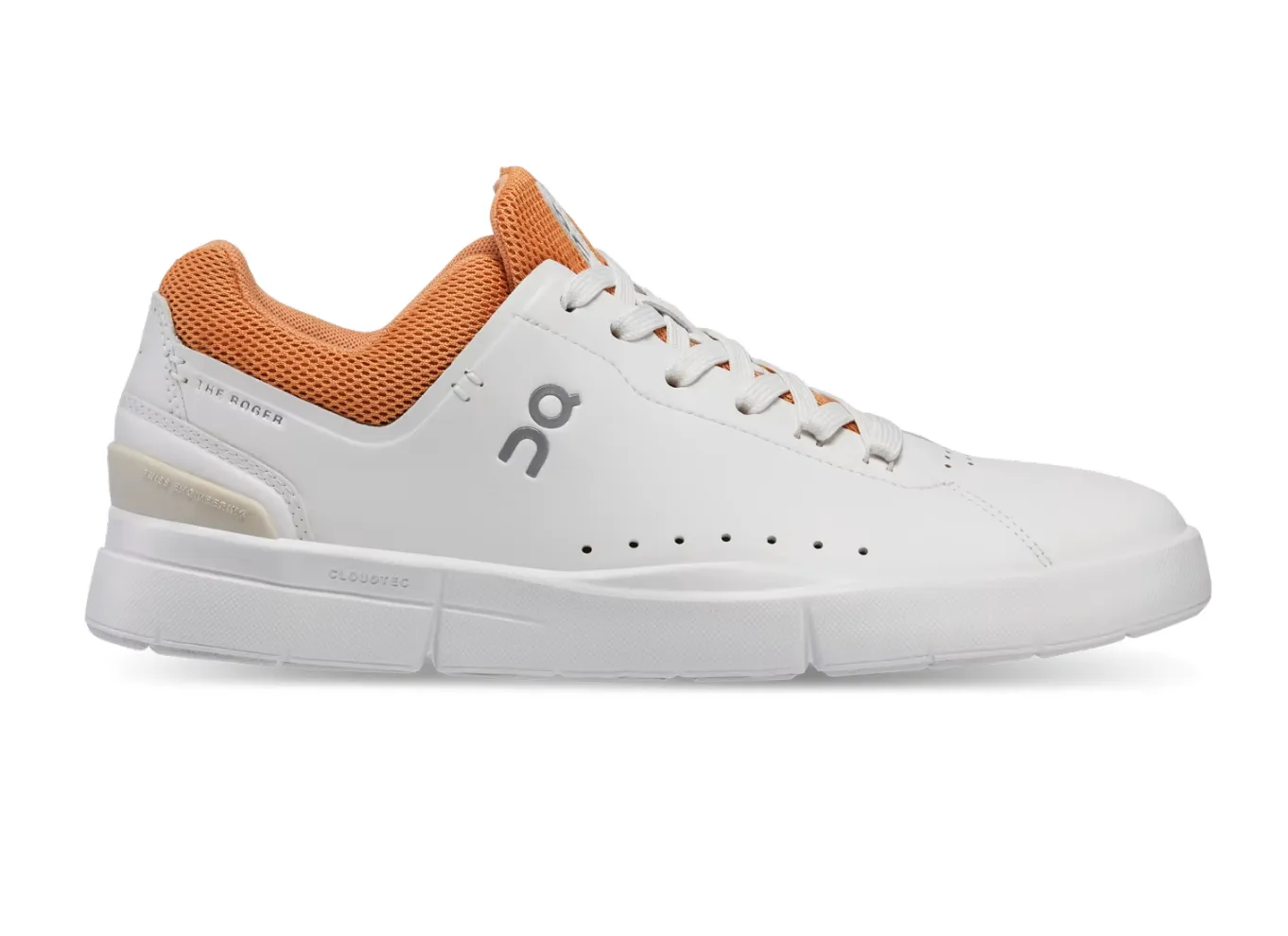 On Womens Roger Advantage- White/Copper (48.98513)