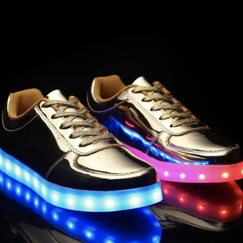 Party Led Shoes Golden  | Dancing Led Light Shoes  | Kids Led Light Shoes  | Led Light Shoes For Men & Women  | Led Light Shoes For Girls & Boys