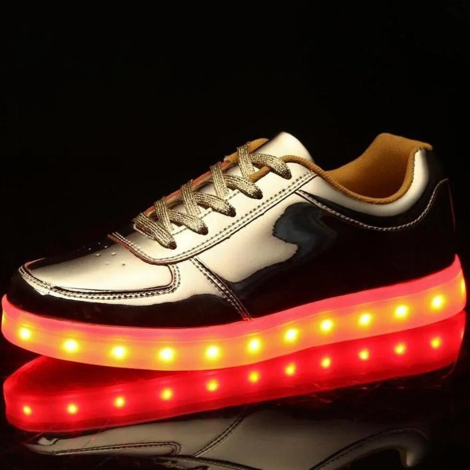 Party Led Shoes Golden  | Dancing Led Light Shoes  | Kids Led Light Shoes  | Led Light Shoes For Men & Women  | Led Light Shoes For Girls & Boys