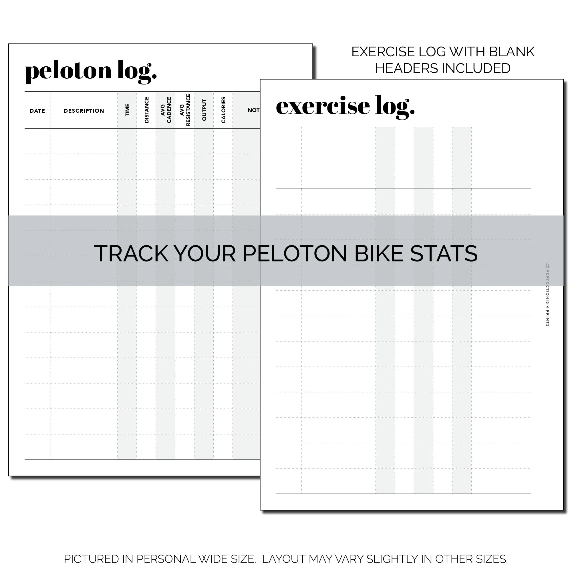 Peloton Log & Exercise Tracker