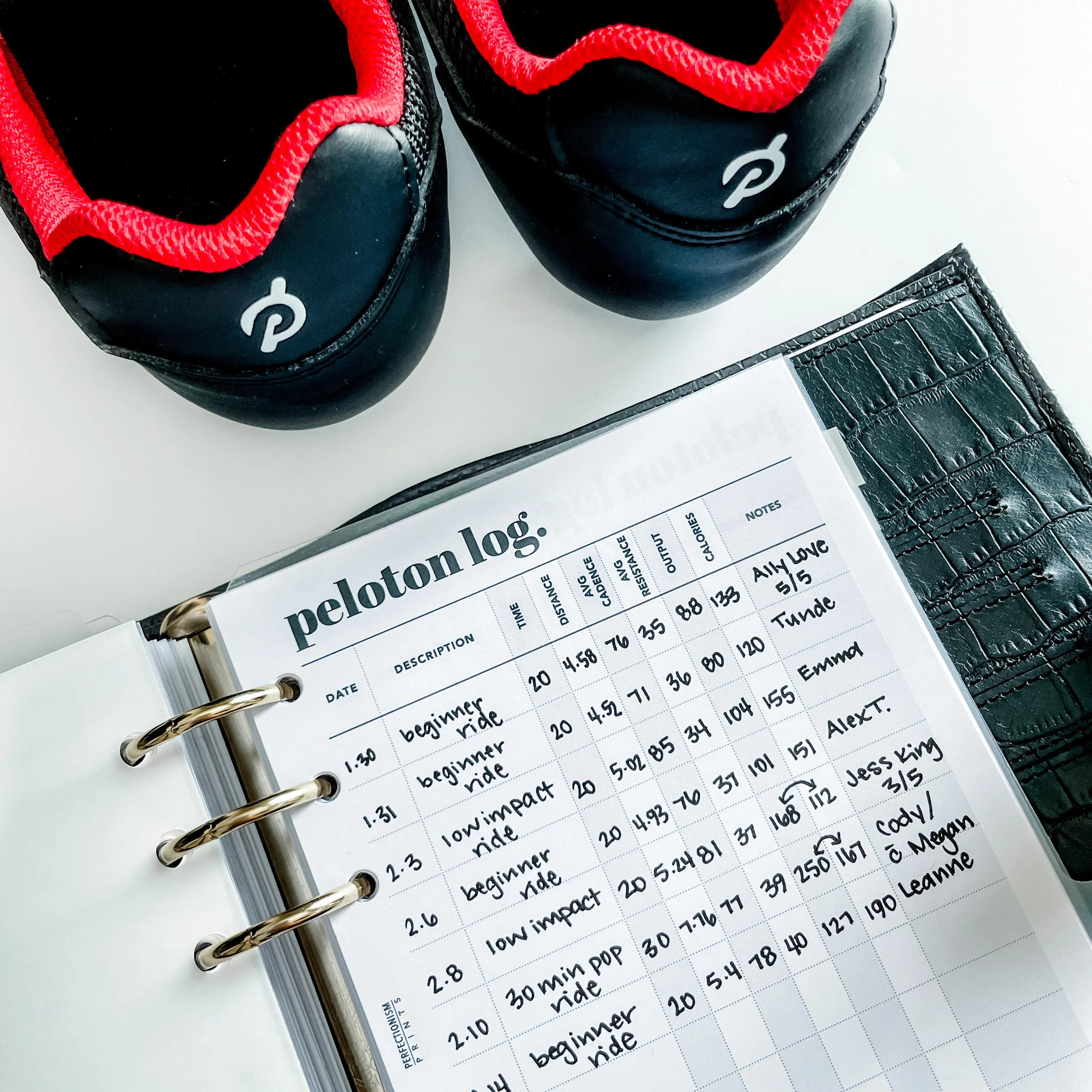 Peloton Log & Exercise Tracker