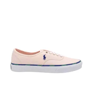 POLO -  Keaton Leather-Trim Canvas Sneakers