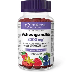 Preferred Nutrition Ashwagandha Gummies 45s