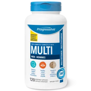 Progressive Men's MultiVitamin (120 VCaps)