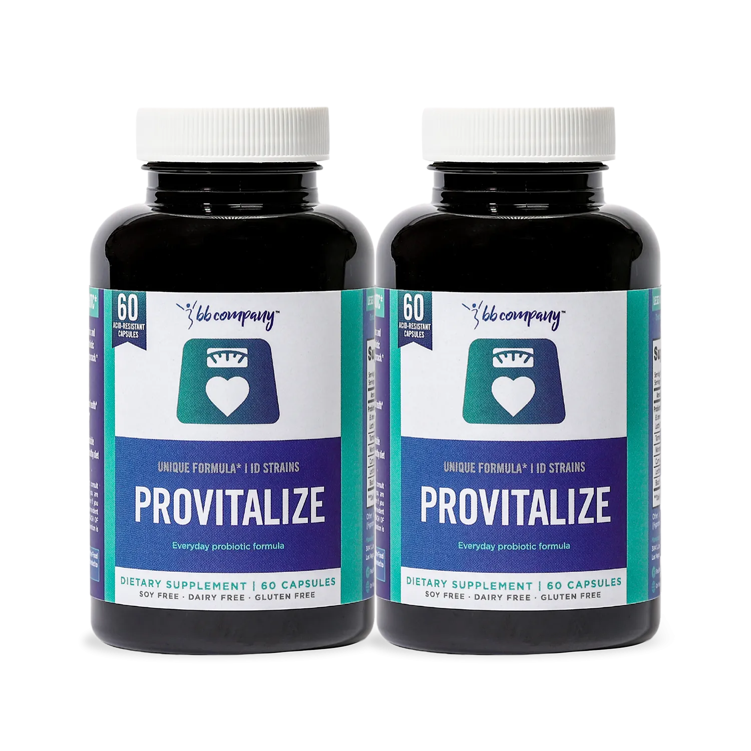 Provitalize (2 Bottles) - Probiotic Supplement For Menopause Symptoms (120 Capsules) - New1