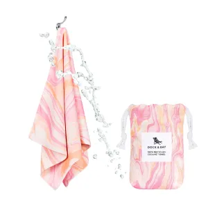 Quick Cool Gym Towel - Peach Melba