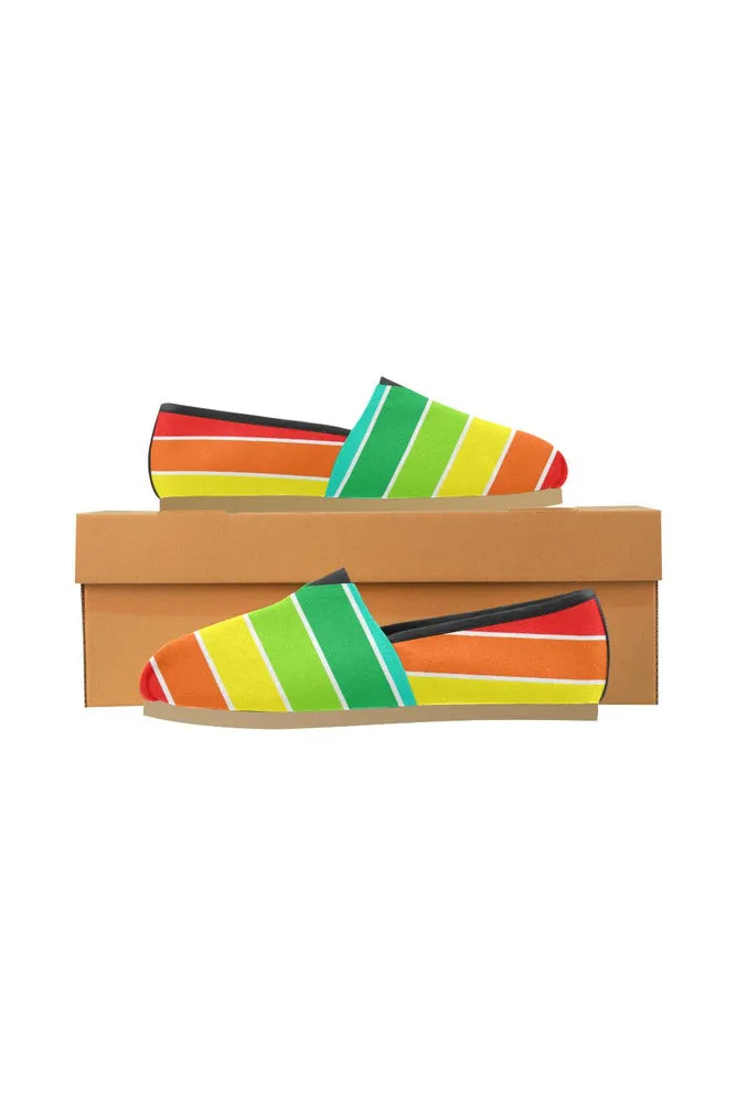 Rainbow Bright Unisex Casual Shoes