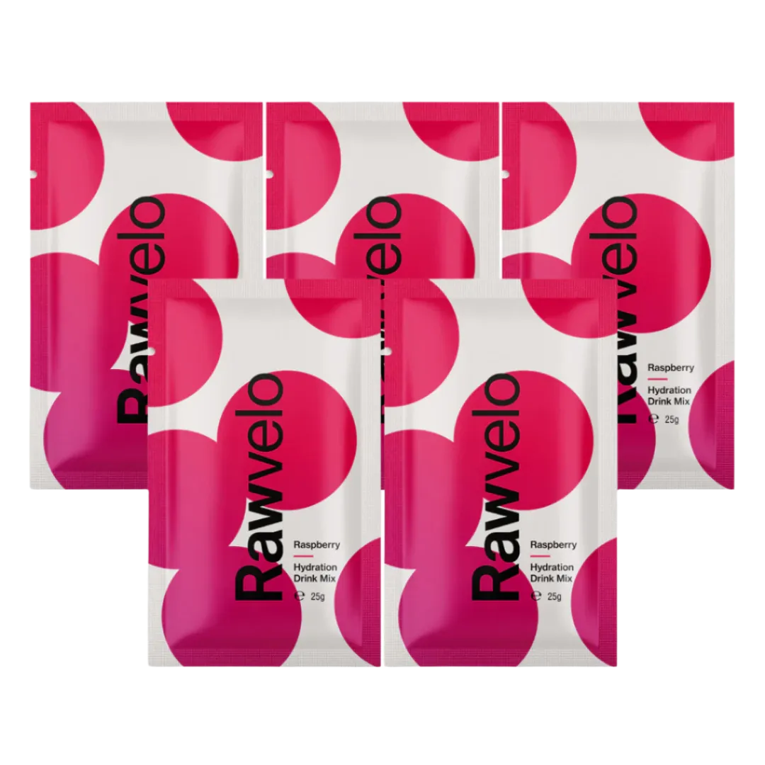 Rawvelo - Hydration Drink Mix Powder Sachet -  Raspberry