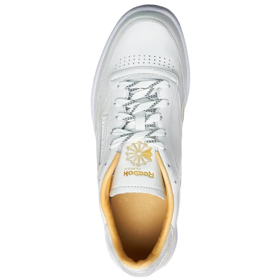 Reebok Men's Club C Revenge Shoes - White / Gold Metallic