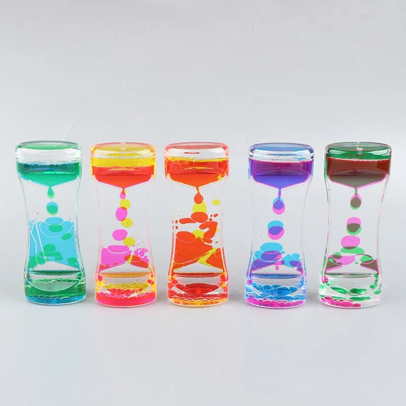 Sand Serenity Relaxing Liquid Motion Hourglass