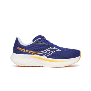 Saucony | Men's Ride 18 Running Shoes - Azurite/Peel