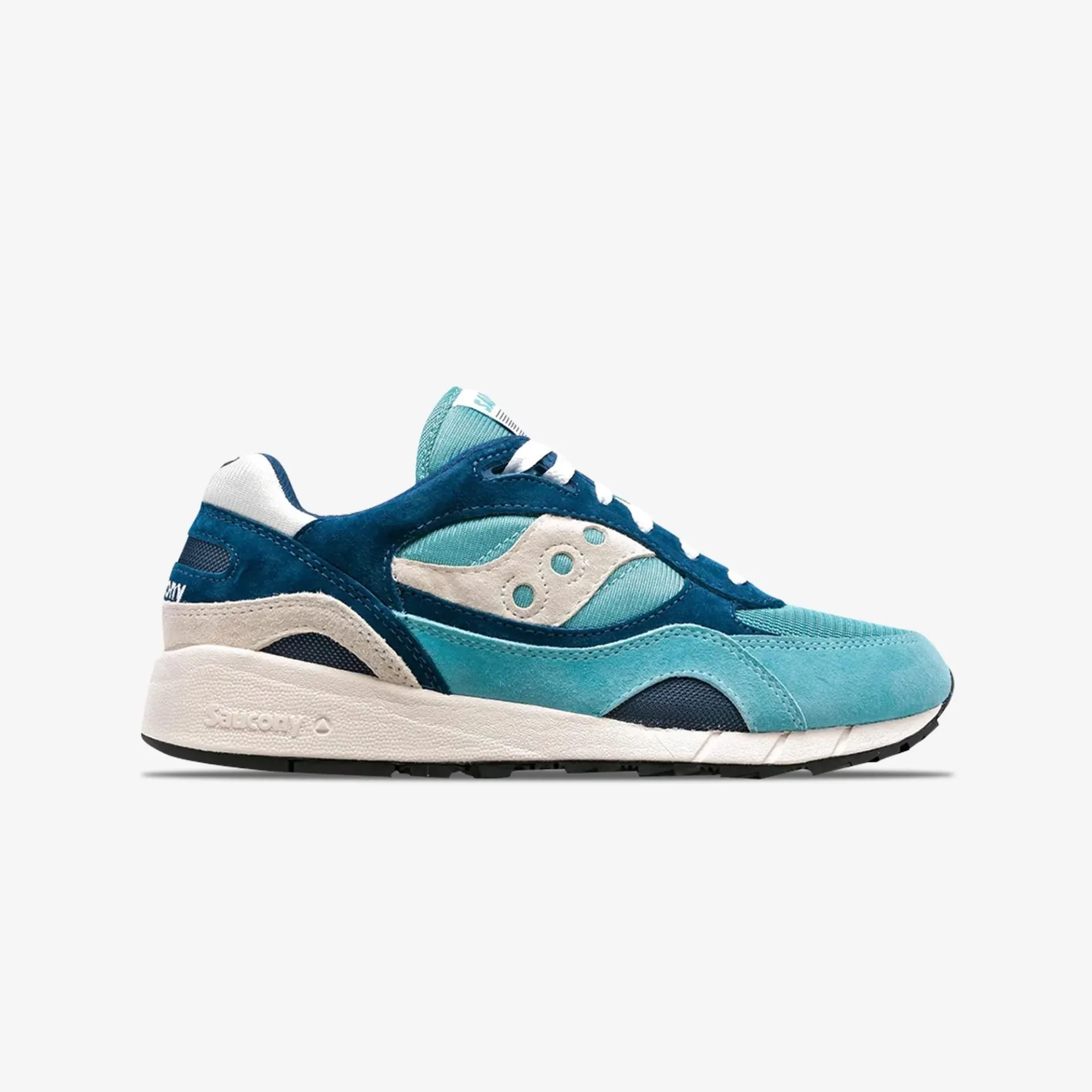 Saucony Originals | SHADOW 6000  { BLUE/WHITE