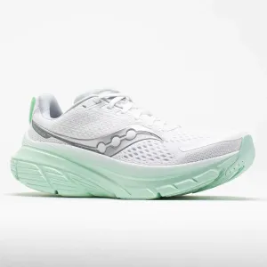 Saucony Women's Guide 17 Running Shoe White/jade