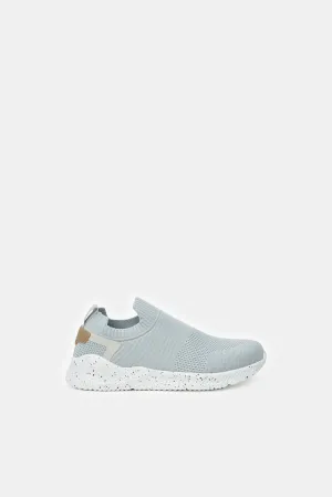 Senior Girls Grey Slip-On