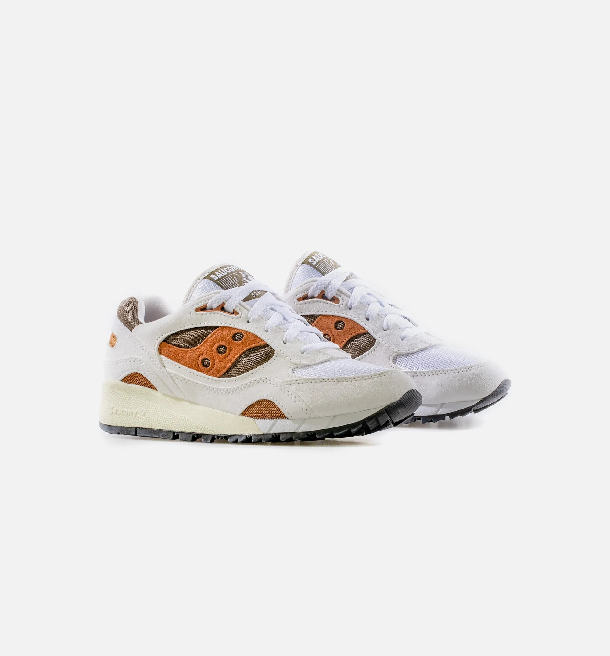 Shadow 6000 Mens Running Shoe - White/Brown