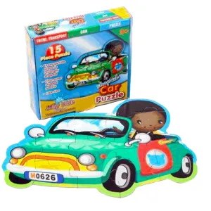 Shaped Puzzle: Car 15 piece