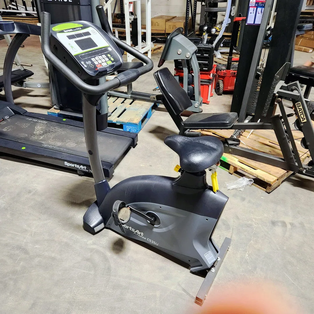 SportsArt Upright Exercise Bike C535U