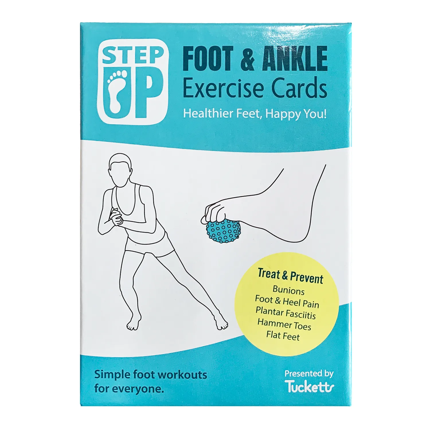 STEP UP Foot & Ankle Exercise Card Deck