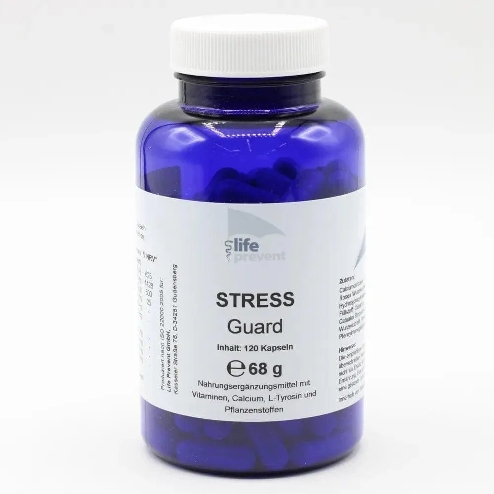 STRESS GUARD, L-Tyrosine, catuaba bark, yam root extract