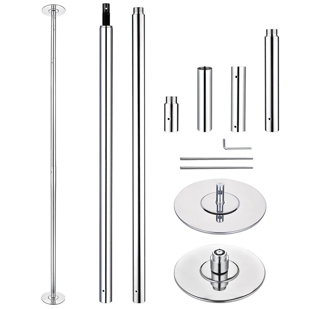 TheLAShop Dance Pole Static and Spinning Dance Pole 45mm