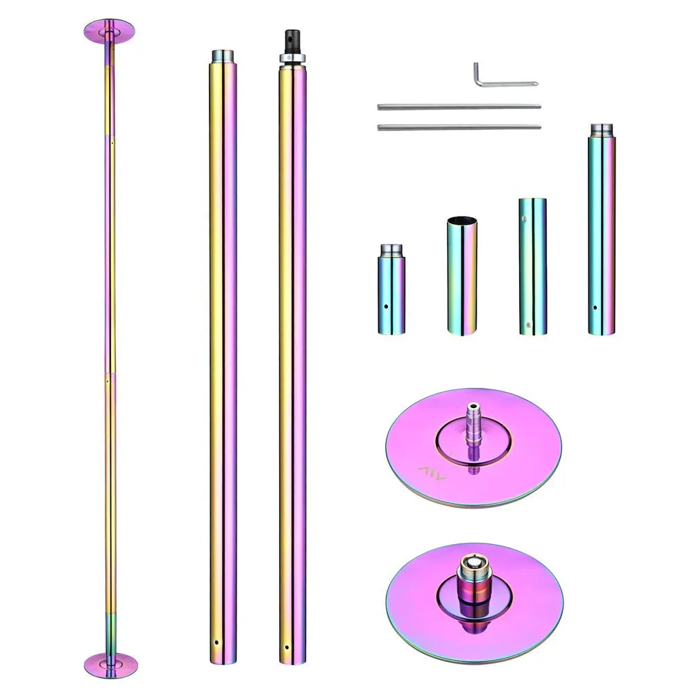 TheLAShop Mermaid Spinning Dance Pole 9ft D45mm