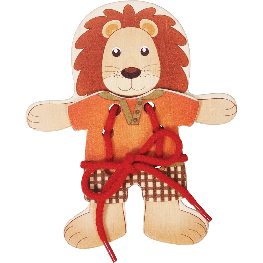 Threading Bear and Lion (pack of 2)