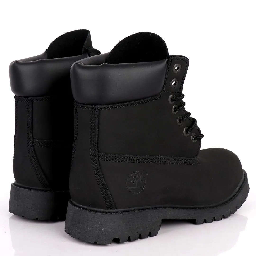 Tim Black Breathable Men's 6-Inch Premium Waterproof Boots