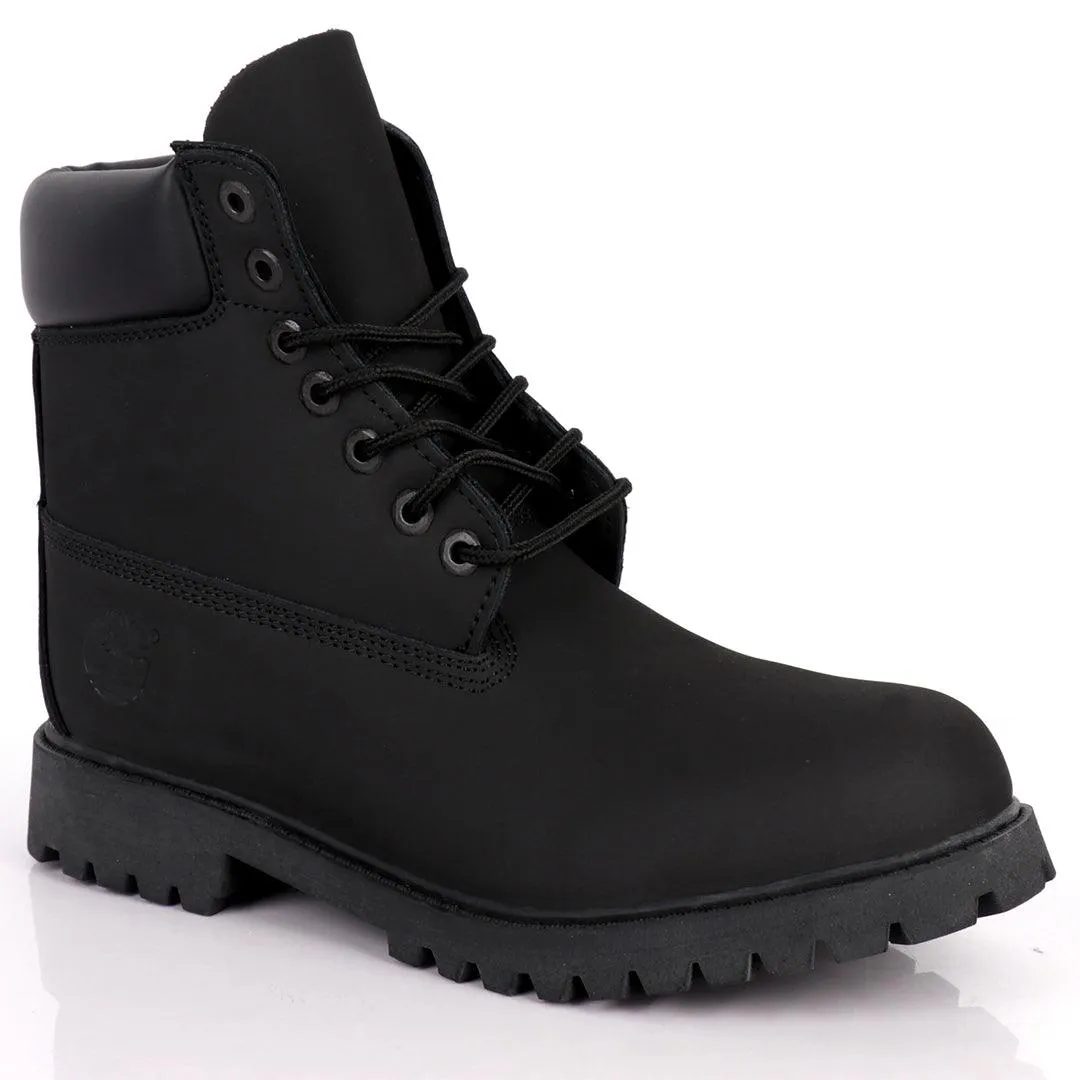 Tim Black Breathable Men's 6-Inch Premium Waterproof Boots