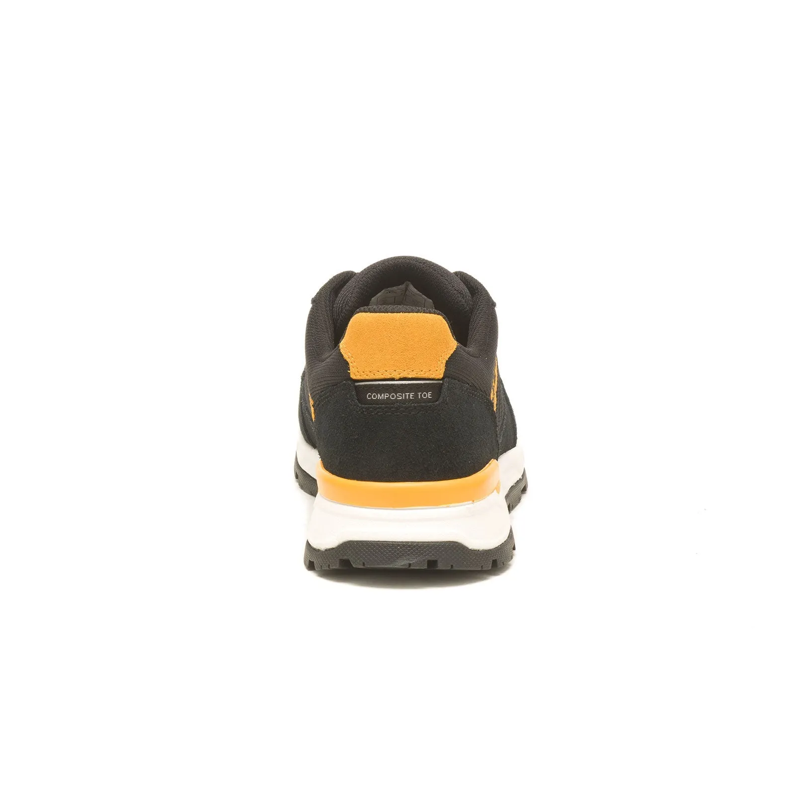 Venward Composite-Toe Work Shoe Black/Cat Yellow