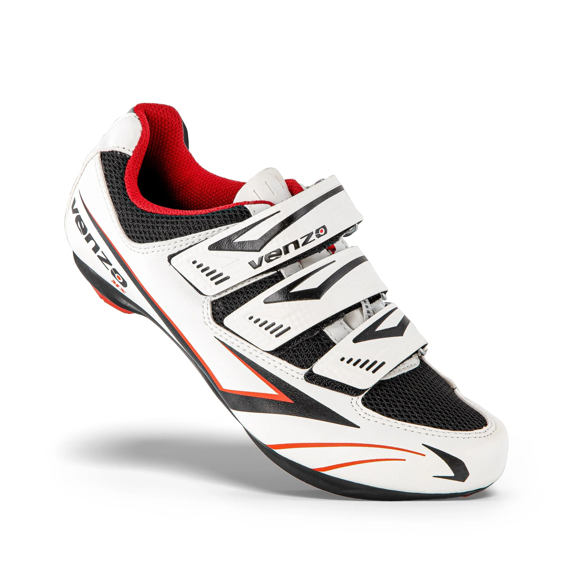 Venzo Compatible with Peloton Indoor Bike Men's or Women's Cycling Shoes - Compatible with Shimano SPD & Look ARC Delta - Great for Indoor Stationary Exercise Bike Shoes & Pedals