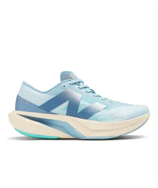 Women's FuelCell REBEL Quarry Blue with Chrome Blue and Heron Blue V4