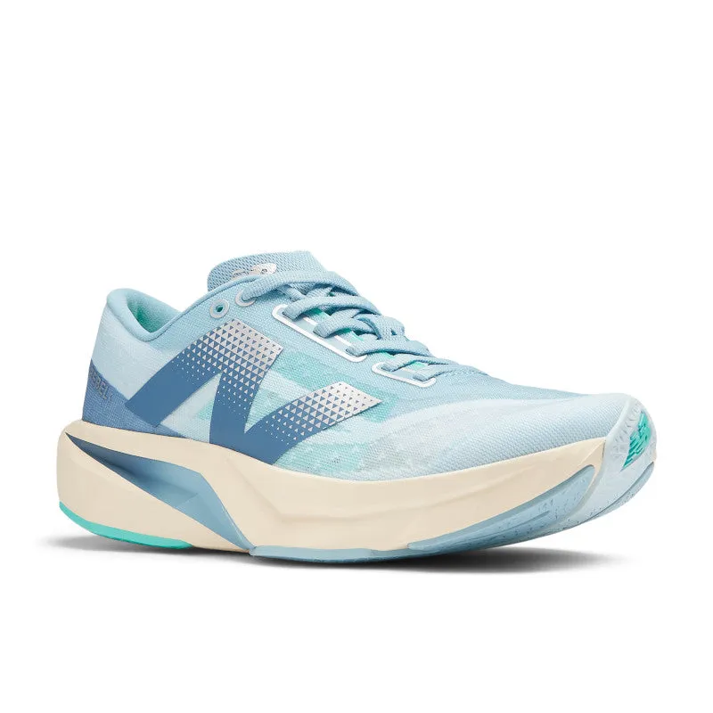 Women's FuelCell REBEL Quarry Blue with Chrome Blue and Heron Blue V4