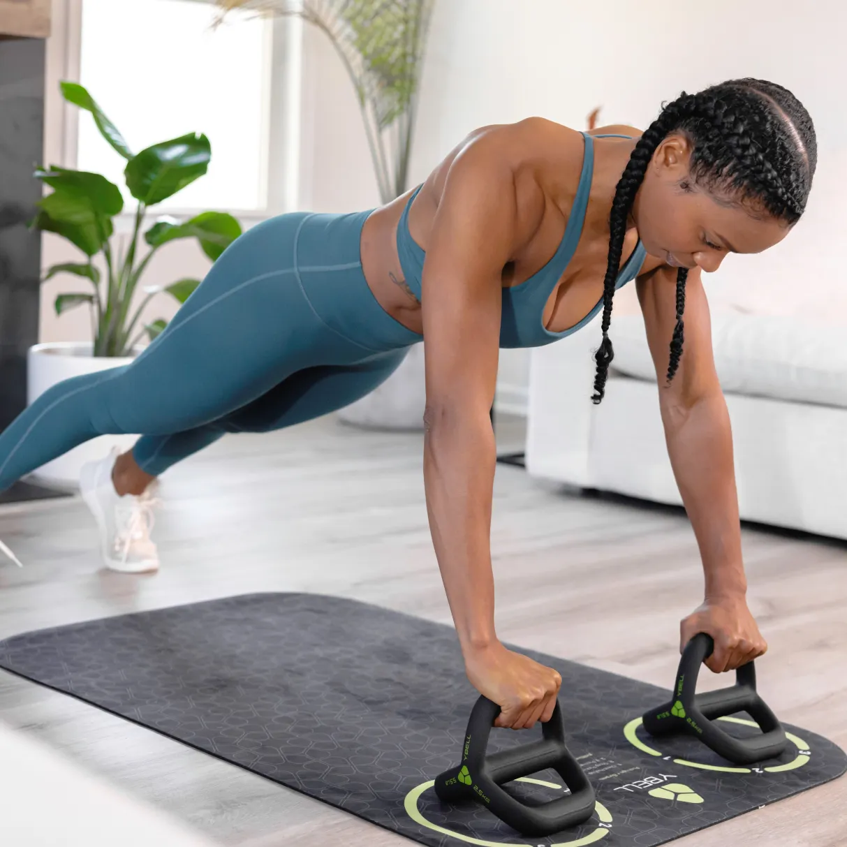 YBell Exercise Mat