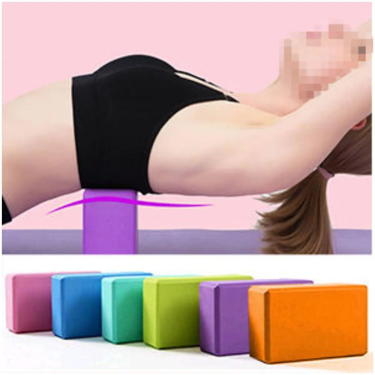 Yoga Brick EVA (Assorted color)