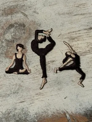 Yoga Dance Iron On Patches